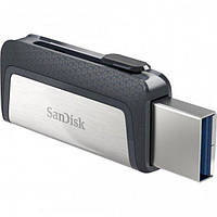Флешка SanDisk Ultra Dual 2in1 | Type-C / USB 3.1 | 256Gb | 150 Mb/s