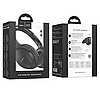 HOCO W40 Блютуз навушники | BT5.3, 7h, AUX, Micro-SD | Чорні, фото 3