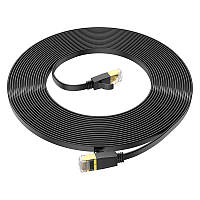 Патч-корд LAN кабель Hoco, Gigabit Ethernet, RJ45, 10 метров