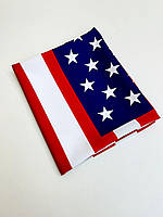 Двухсторонний флаг США 135 см × 90 см, печатный габардин