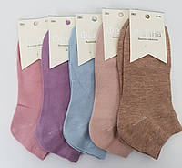 Короткі жіночі шкарпетки набір 5 пар 37-41