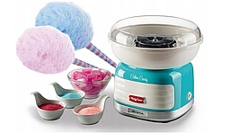 Домашній портативний апарат для солодкої вати Ariete PartyTime 2973/01 синій 500 Вт