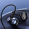 Baseus Encok H19 Дротові навушники з мікрофоном, чорні, фото 3