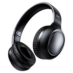 Bluetooth навушники XO з мікрофоном, BT5.2, 20 годин, AUX, чорні