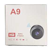 Міні IP Wi-Fi HD-камера A9 чорна/Нічне бачення
