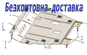Захист двигуна Renault Scenic (2009-2016) (Захист двигуна Рено Сценік) Кольчуга