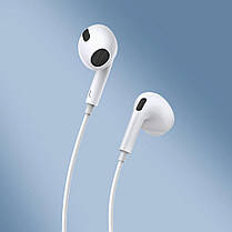 Baseus Encok C17 провідні навушники | Type-C, мікрофон | Білий, фото 3