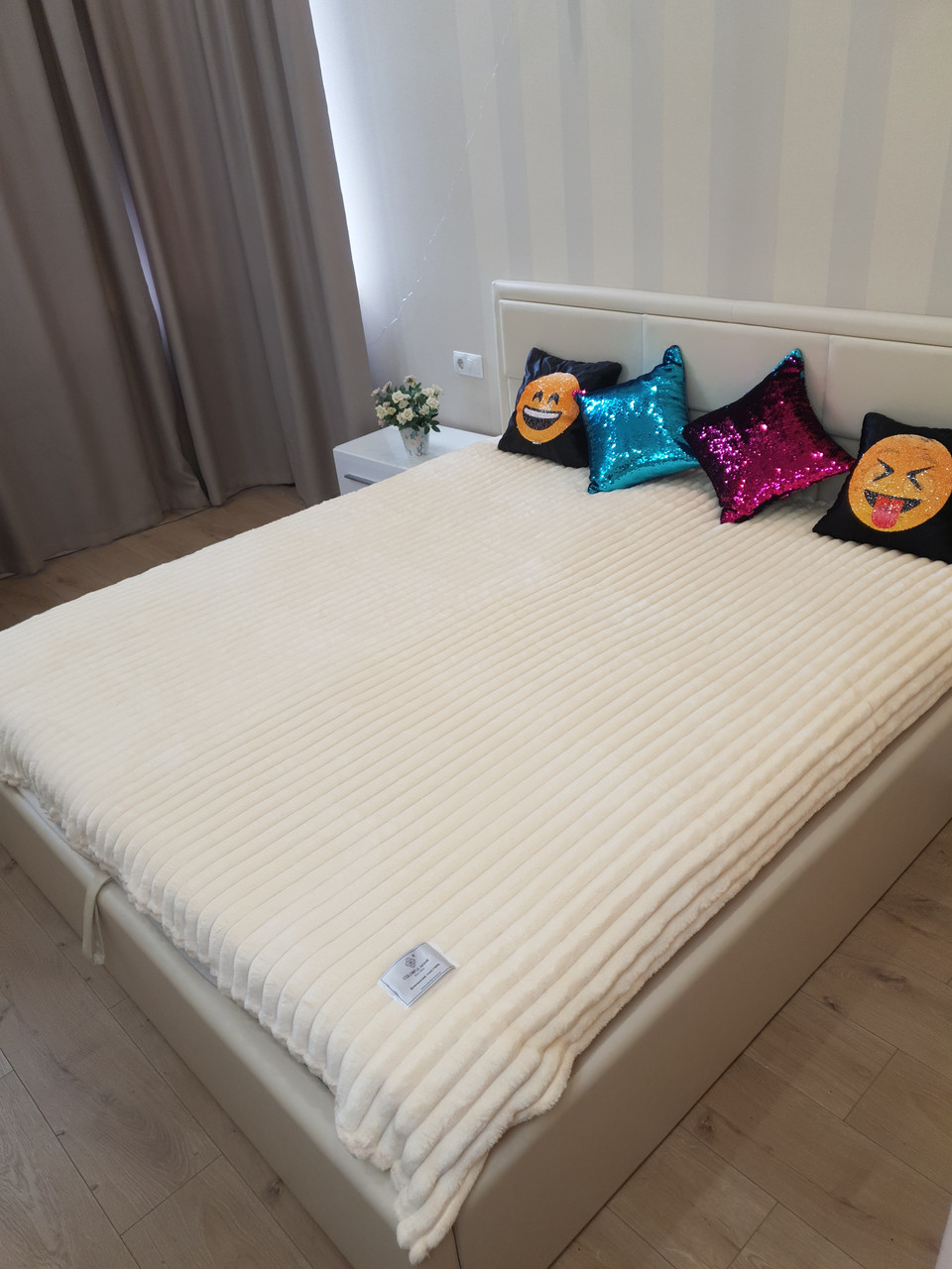 Плед "Королівський Шарпей" Colorful Home колір айворі, фото 1