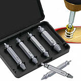 Набір насадок для викручування пошкоджених саморізів, шурупів Easy Out, фото 2