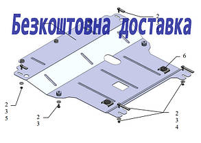 Захист двигуна Renault Scenic (2003-2009) (Захист двигуна Рено Сценик) Кольчуга