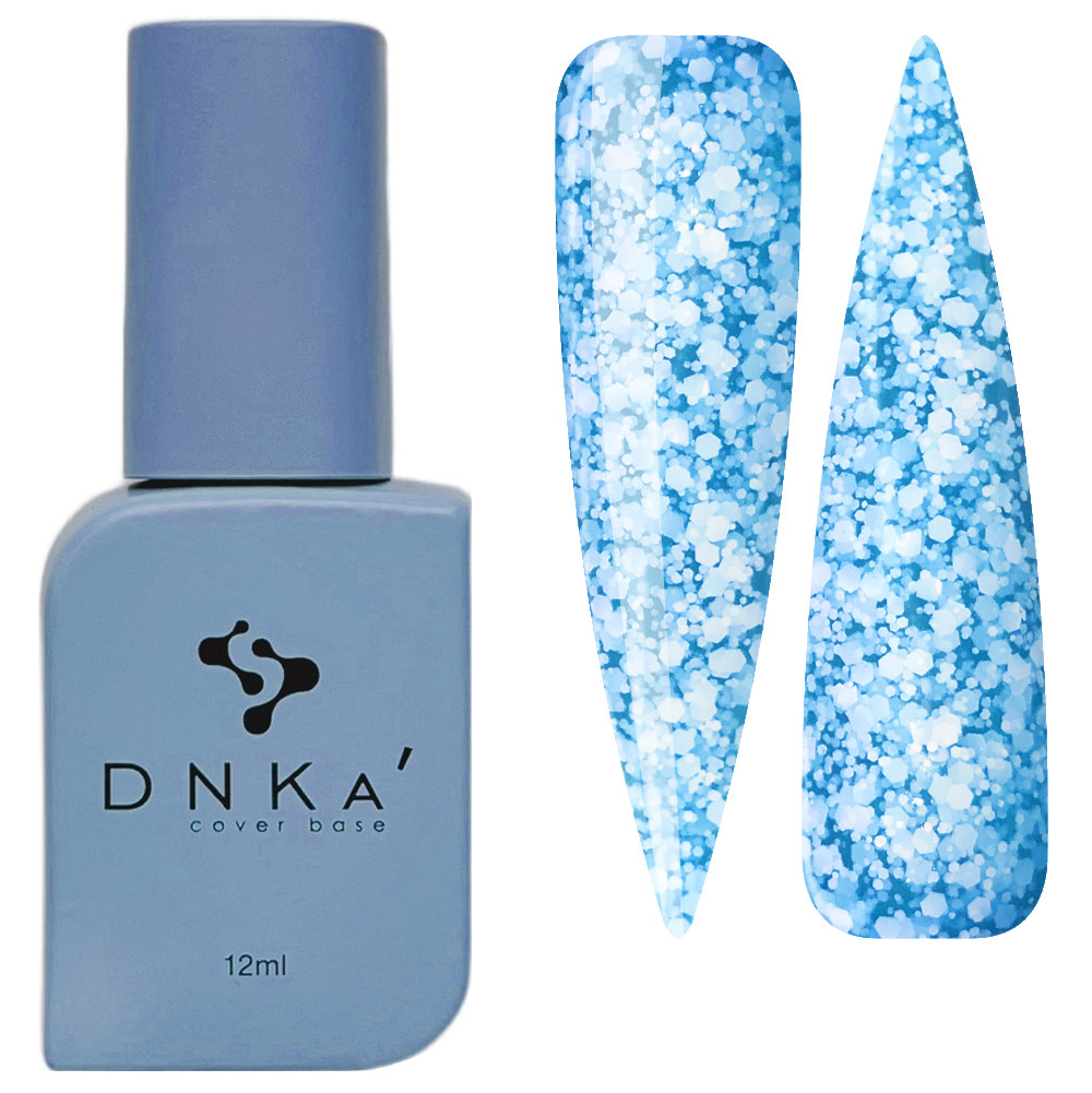 Камуфлююча кольорова база DNKa Cover Base, 12 мл №0068 Breeze Яскраво-блакитна база