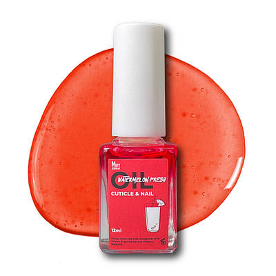 Олійка для догляду за нігтями та кутикулою Mett Expert Watermelon fresh 12 мл