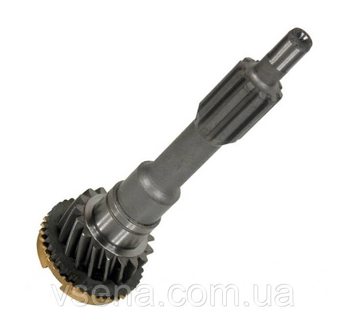 Вал первинний КПП УАЗ 469 із кільцем синхр. (нов. обр. Z = 17) (ДК)