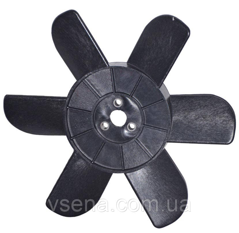 Вентилятор системи охолодження ВАЗ 21213 (6 лоп). втулки мет. (ДК)