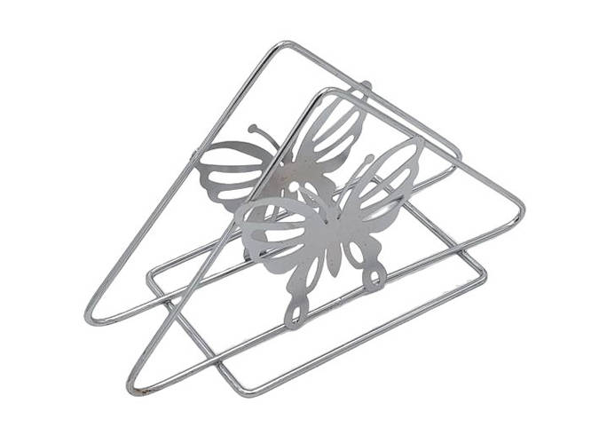 Салфетница из нержавейки для бумажных салфеток Бабочка Подставка под ...