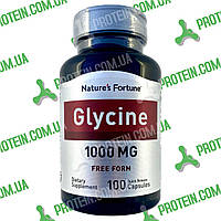 Антистресс Мозг Энергия Глицин Natures Fortune Glycine 1000 мг 100 капс