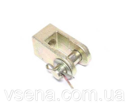 Вилка штока енергоакумулятора з пальцем М16х1,5 (ДК)