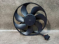 Вентилятор радиатора D=345mm 6X0959455F Новый Сеат Леон Толедо Seat Leon Toledo
