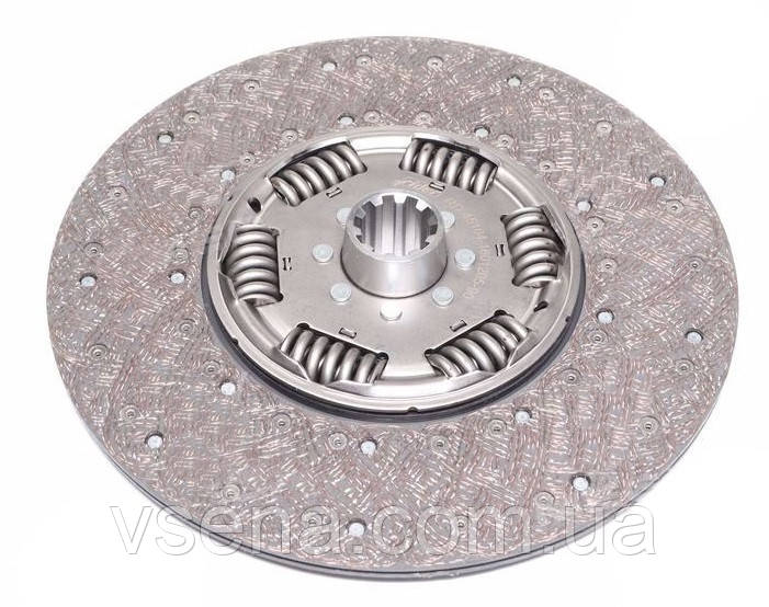 Диск зчепився. ведомий КАМАЗ ЄВРО-2 (КПП ZF-16S151) б/амб (RIDER)