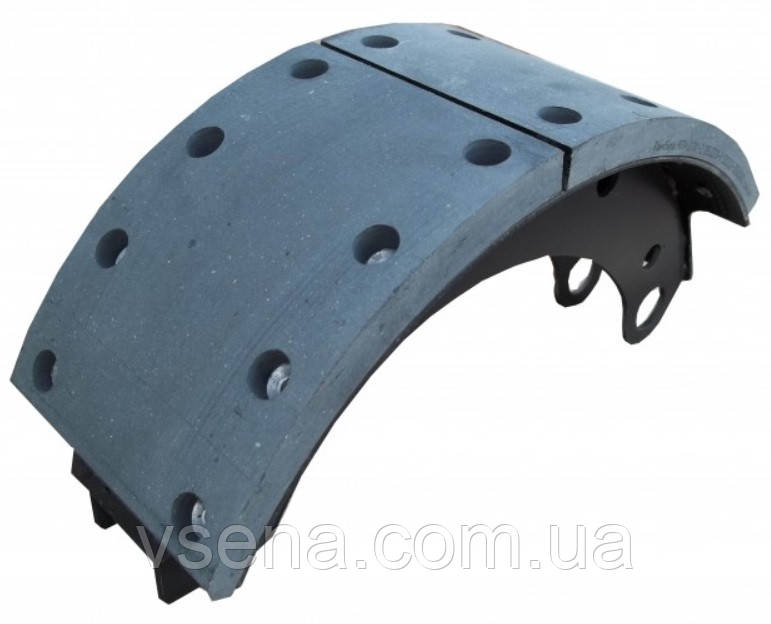 Колодка торм. КАМАЗ ЄВРО-1 (пр-во Трибо)