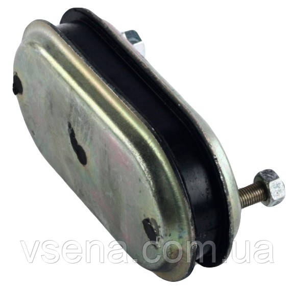 Амортизатор платформи КАМАЗ, МАЗ ОВАЛЬНИЙ ПРЕМІУМ уб. з гайками (Україна)