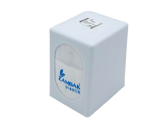 Диспенсер бокс для паперових серветок настільний пластиковий TP-291 11,5 * 10 cm H 15,5 cm