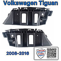 Volkswagen Tiguan 2008-2011 правый кронштейн, крепление бампера переднего, 5N0807184