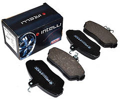 Колодка гальмівна Газель, Волга передня (комп.4 шт.) Intelli (Dafmi)