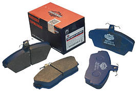 Колодка гальмівна Газель, Волга передня (комплект 4 шт.) (Truckman)