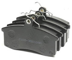 Колодка гальмівна дискова ВАЗ 2108, 2109, 21099, 2110, 2111, 2112, 2113, 2114, 2115 передня RIDER