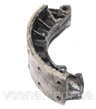 Колодка гальмівна ЗИЛ 131, ПРИЦЕПИ ЗІЛ (алюмін.) у зборі з накладкою