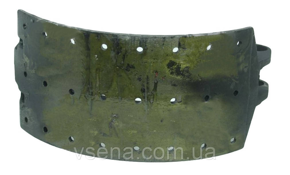Колодка гальмівна КамАЗ ЄВРО-2 без наклей. (ДК)