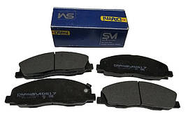 Колодка гальмівна Газель NEXT 4.6т передній (комплект. 4шт) (Dafmi)