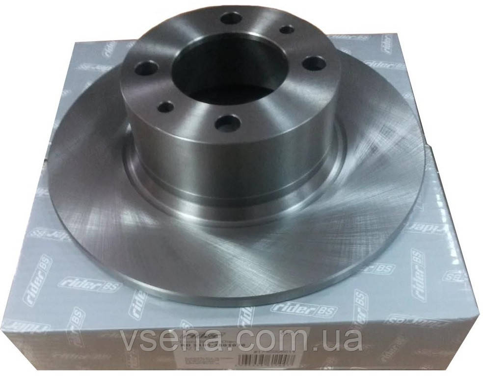 Диск гальмівний ВАЗ 2101, 2102, 2103, 2104, 2105, 2106, 2107 передній (RIDER)