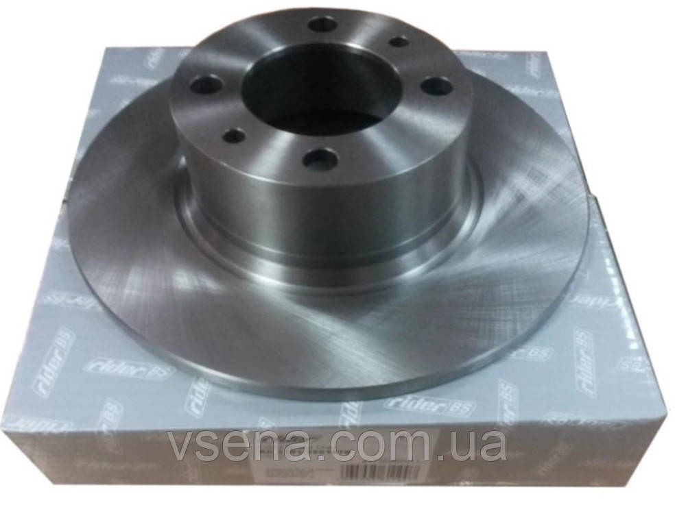 Диск гальмівний ВАЗ 2101, 2102, 2103, 2104, 2105, 2106, 2107 передній STANDARD (RIDER)