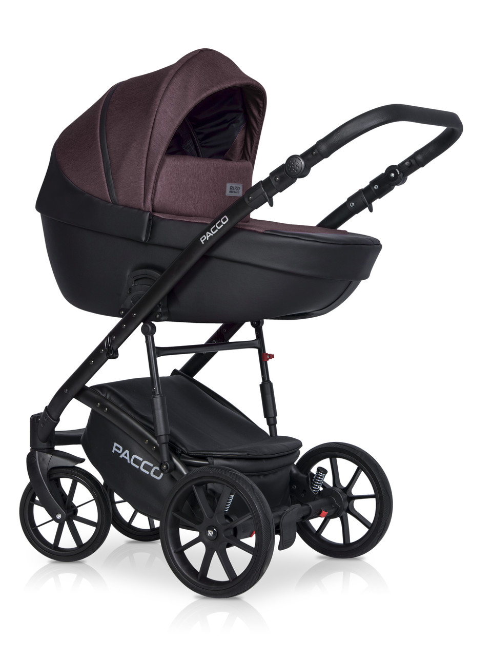 Коляска 2 в 1 Riko Pacco 01 Plum