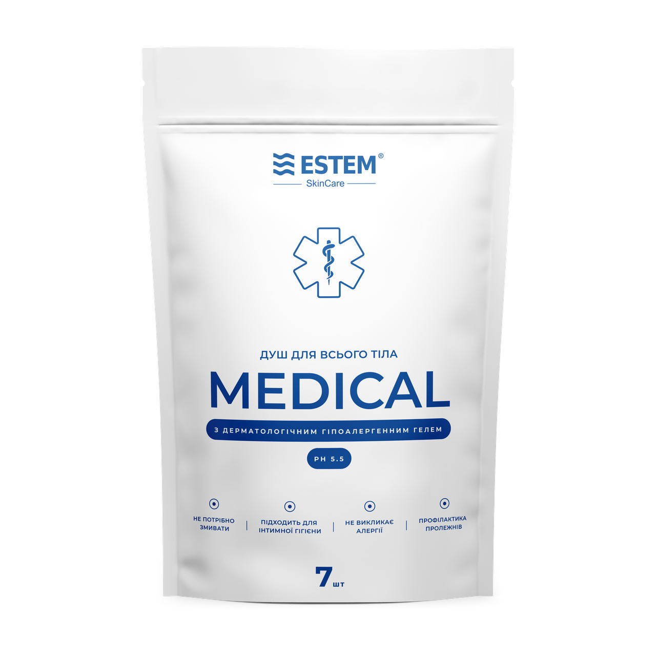 Одноразові пінні губки Medical ESTEM 7 шт.