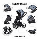 Коляска 2 в 1 Riko Senso 01 Denim, фото 5