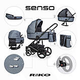 Коляска 2 в 1 Riko Senso 01 Denim, фото 6