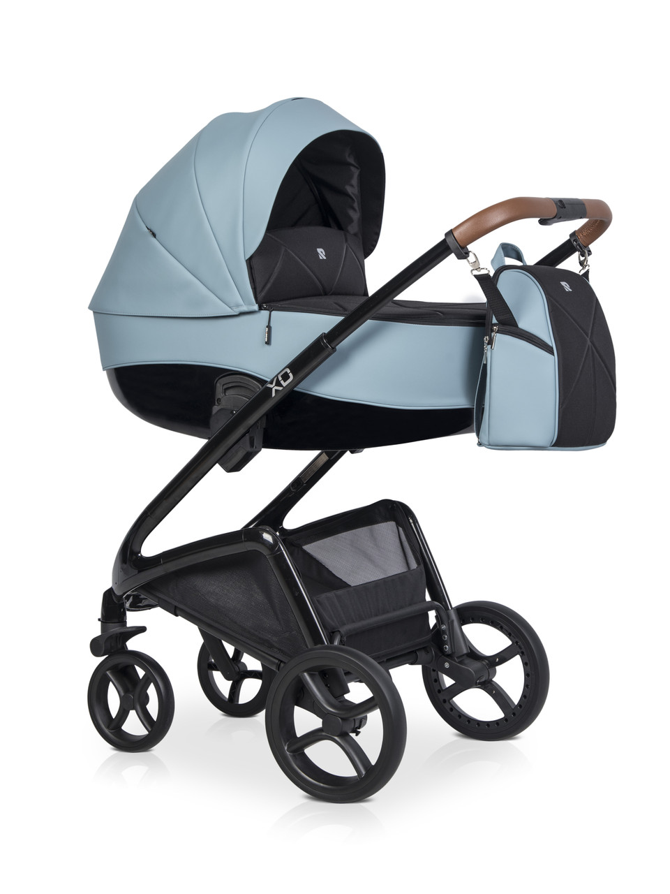 Коляска 2 в 1 Riko XD PRO 02 Crystal Blue