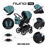Прогулянкова коляска Riko Nuno Pro 02 Lagoon, фото 5