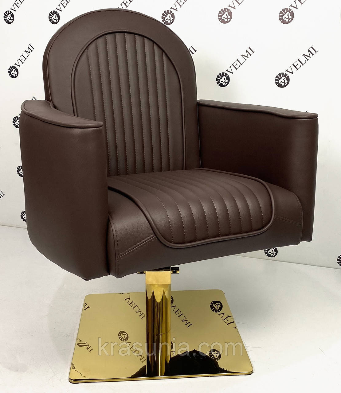 Перукарське крісло Vincent Gold, фото 1