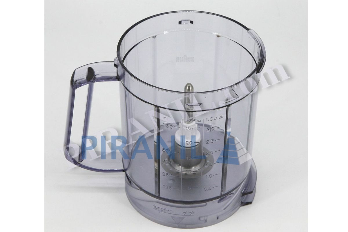 Чаша блендерна (750 мл) для кухонного комбайна Braun - BR67051169 / BR7322010214