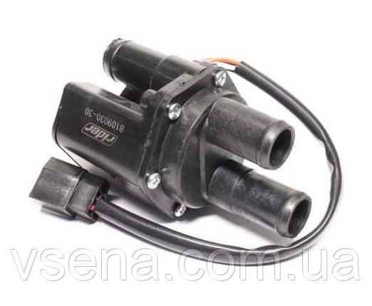 Кран опалювача Газель-Біснес електричний (1вх -2 вих) (RIDER)