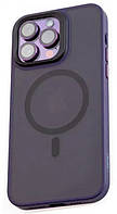Накладка Blueo Frosted Anti-Drop Case для iPhone 14 Pro Max с MagSafe Purple (BK5777-14PM-PRPL)