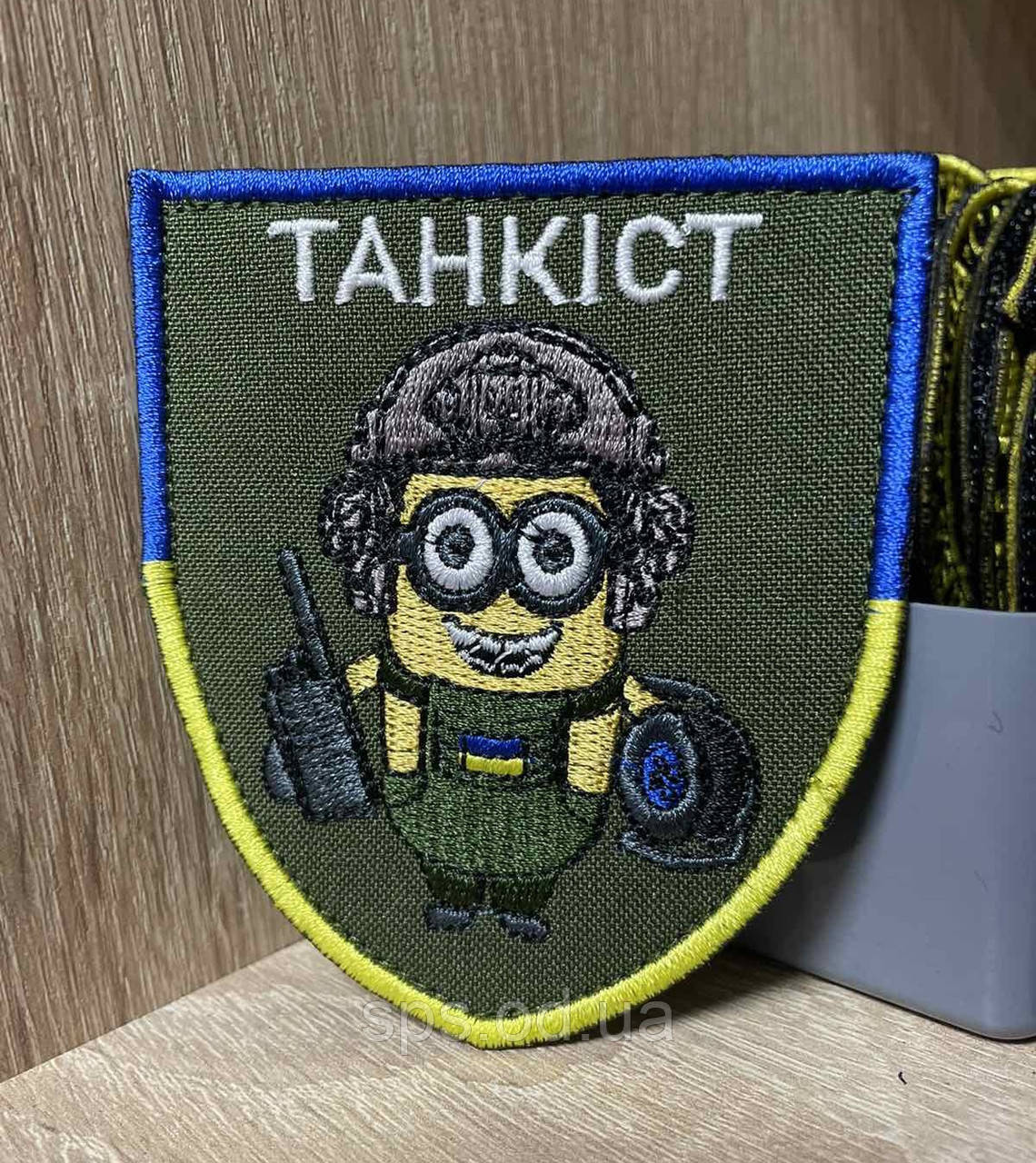 №259 Шеврон «ТАНКІСТ» 9 см