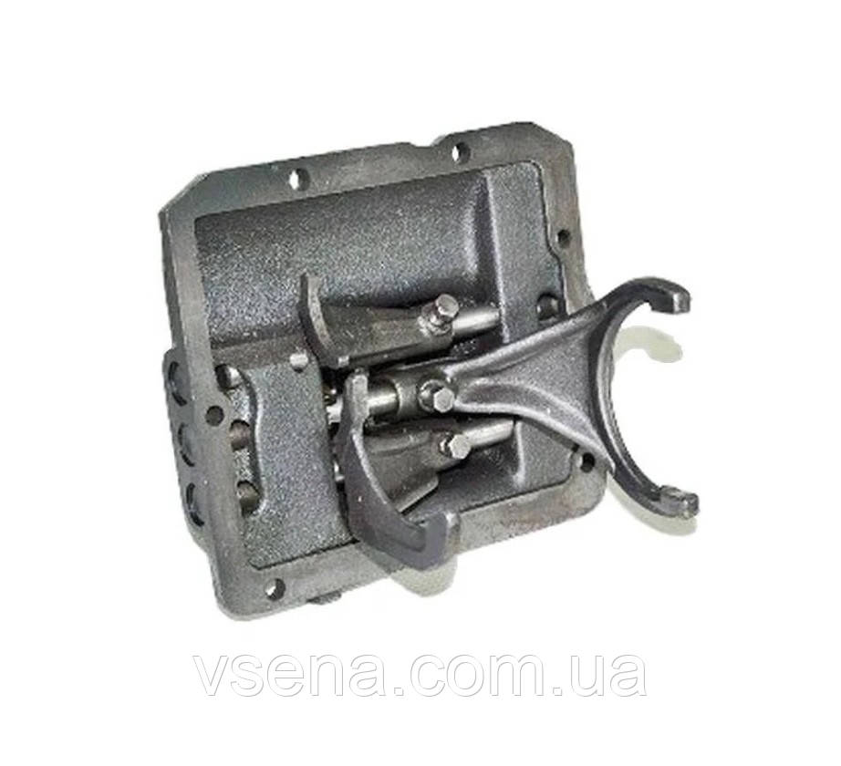 Кришка КПП (механ.перекл.перед.) УАЗ 452 у складі 4-х ст. КПП (реставрація) (Україна)