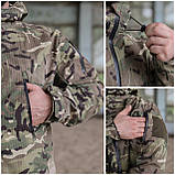 Форма тактична 2 в 1(куртка з капюшон + штани на резинках) Горка Grifon мультикам ріп-стоп (вафелька) 52 розмір, фото 9