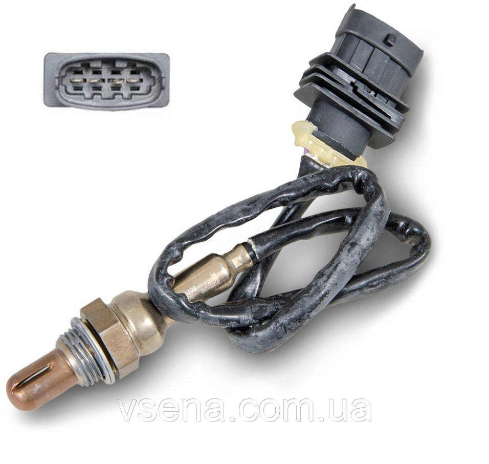 Лямбда-зонд Газель, Волга, Соболь, УАЗ (дв. 405, 406, 409, 4216) (датчик кисню) нов. обр.штекер "мама" (ЄВРО-3) (ДК) 25.368889