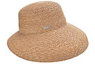 Капелюх солом'яний з полями вниз із натуральної соломи, фото 3